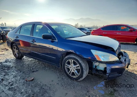 2007 Honda Accord Se from USA, damaged, VIN 1HGCM56337A212851